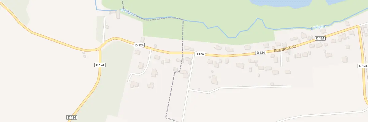 Plan du 85 Rue de Spoir à Thivars