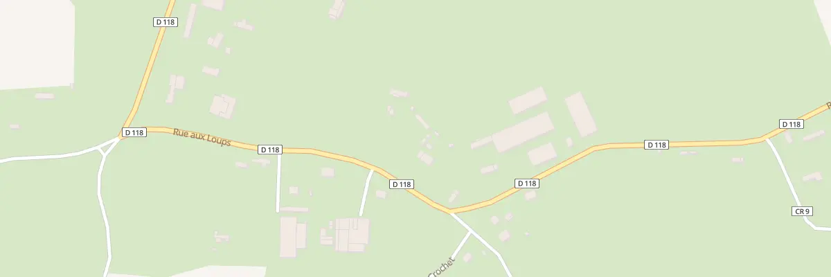Plan du 951 Rue aux Loups à Bosc-Édeline