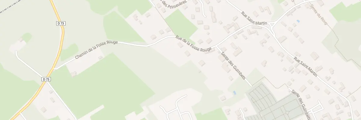 Plan du 11B Rue de la Fosse Rouge à Saint-Marcel