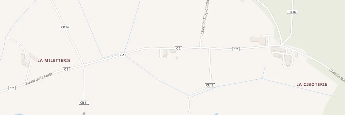 Plan du 5492 La Verrerie à Pellevoisin