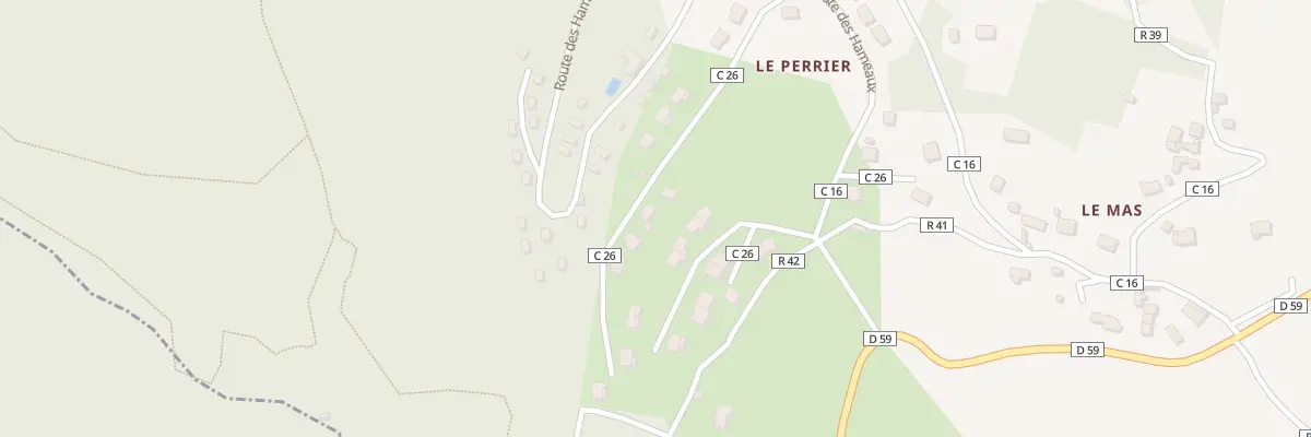 Plan du 235 Rue Du Coustal Haut à Lissac-sur-Couze