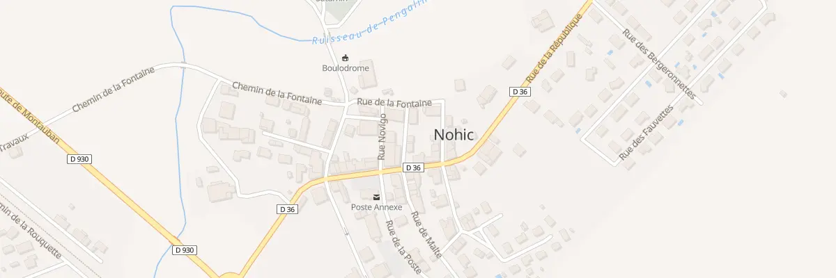 Plan du 34 Rue Calotte à Nohic