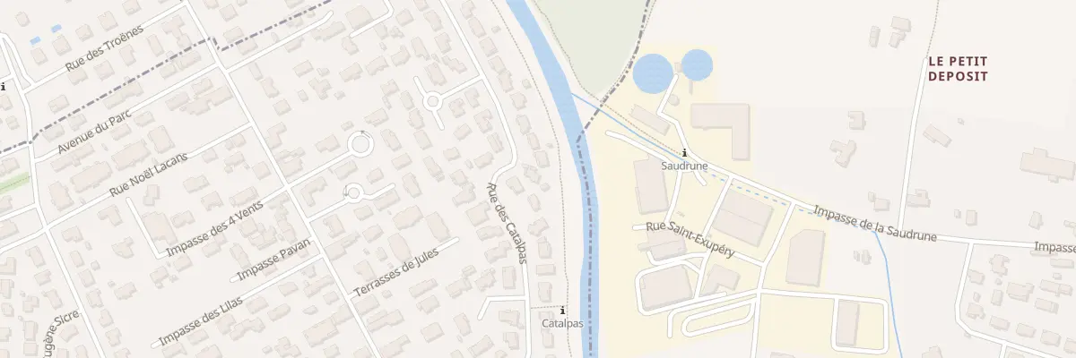 Plan du 30 Rue des Catalpas à Aucamville