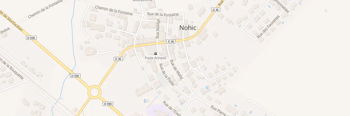 Plan du 39 Rue de Malte à Nohic