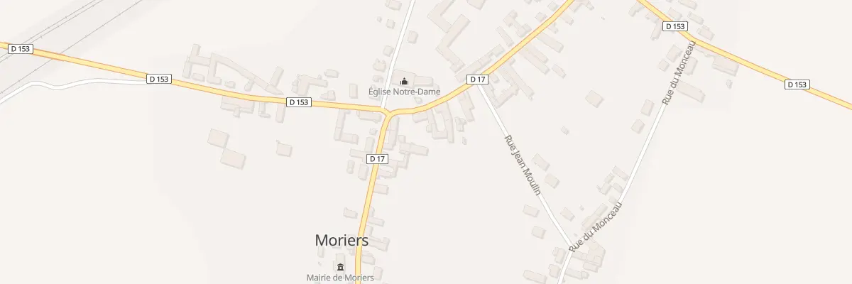 Plan du 4 Rue Pauvert Poulain à Moriers