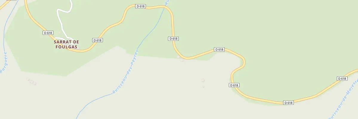 Plan du 323 Las Fontetos de Dessus à Boussenac