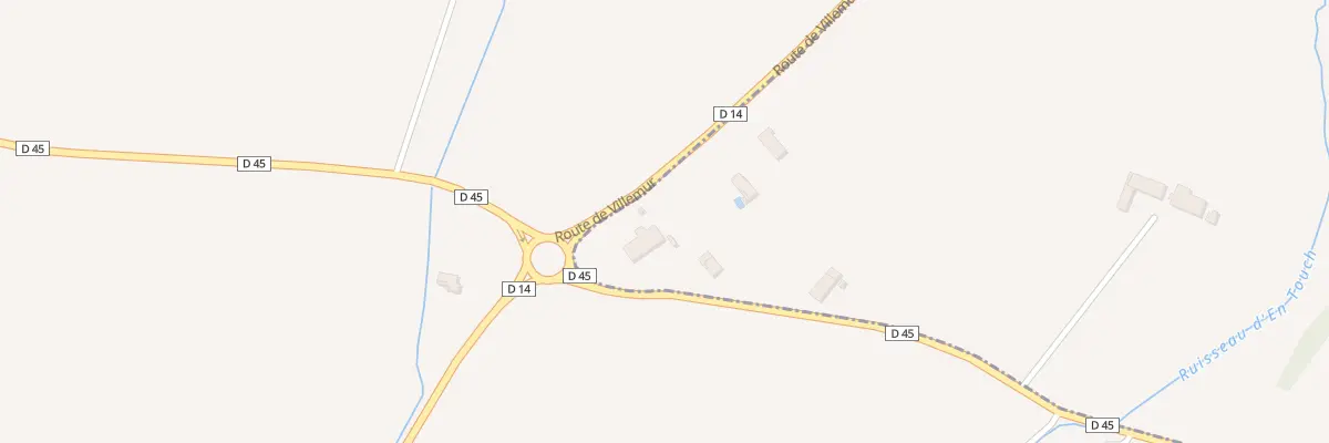 Plan du 2884 Rte de la Mouissagues à Gargas