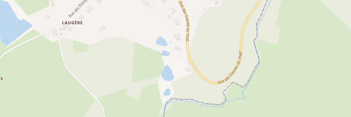 Plan du 18 Rue des Gasnes du Theil à Royères