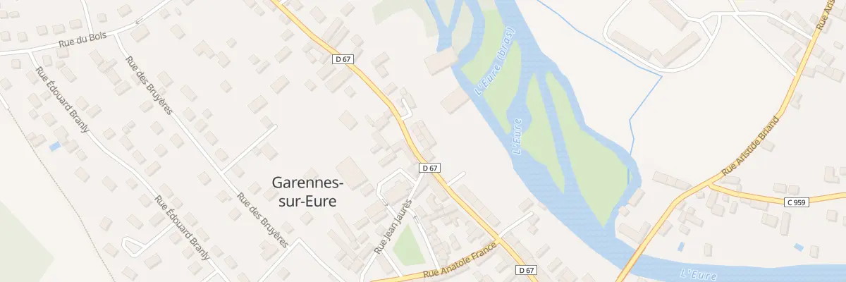 Plan du 22 Rue Marie Curie à Garennes-sur-Eure