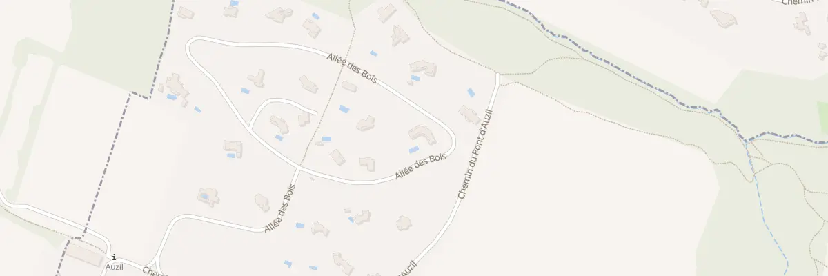 Plan du 4 All des Bois à Vigoulet-Auzil