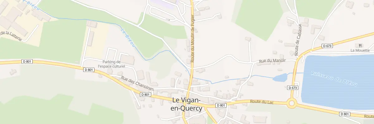 Plan du 5072 Le Vigan au Vigan-en-Quercy