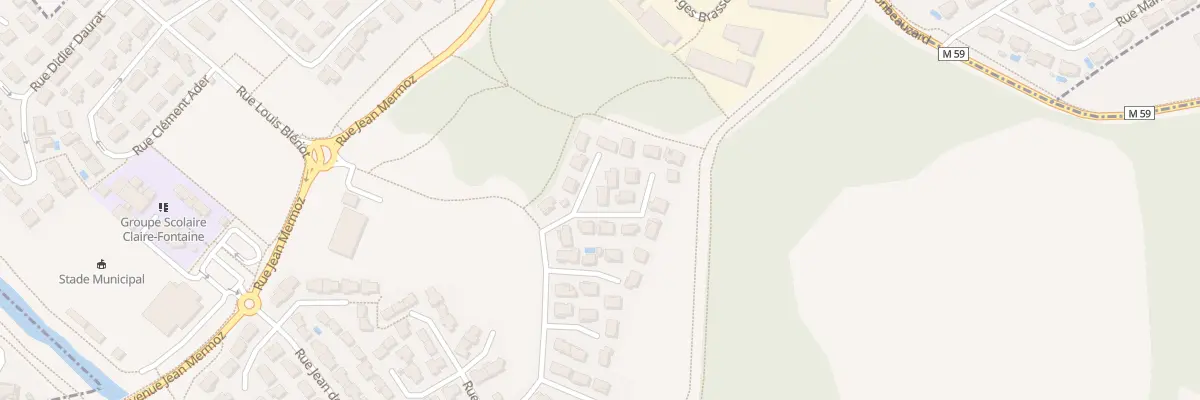 Plan du 13 Imp Molière à Fonbeauzard