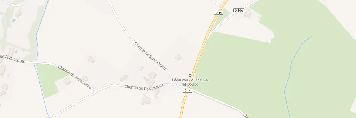 Plan du 20 Che de Saint-Cristal à Villeneuve-lès-Bouloc