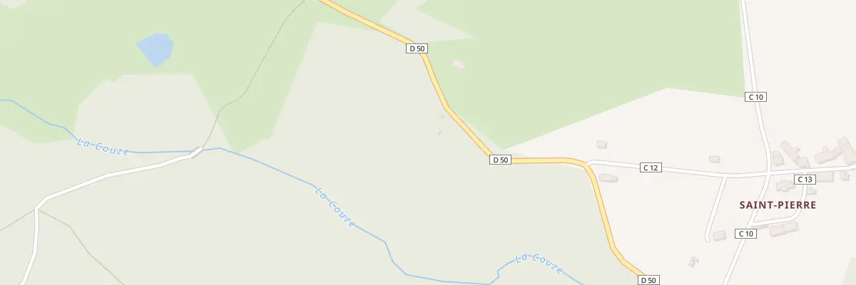 Plan du 2 Saint Pierre à Saint-Léger-la-Montagne