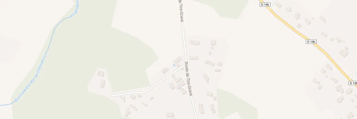 Plan du 243 Rte de Tire Grave à Villaudric