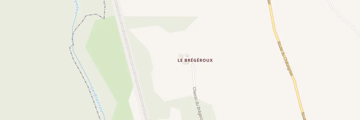 Plan du 5168 Le Bregeroux à Glanges