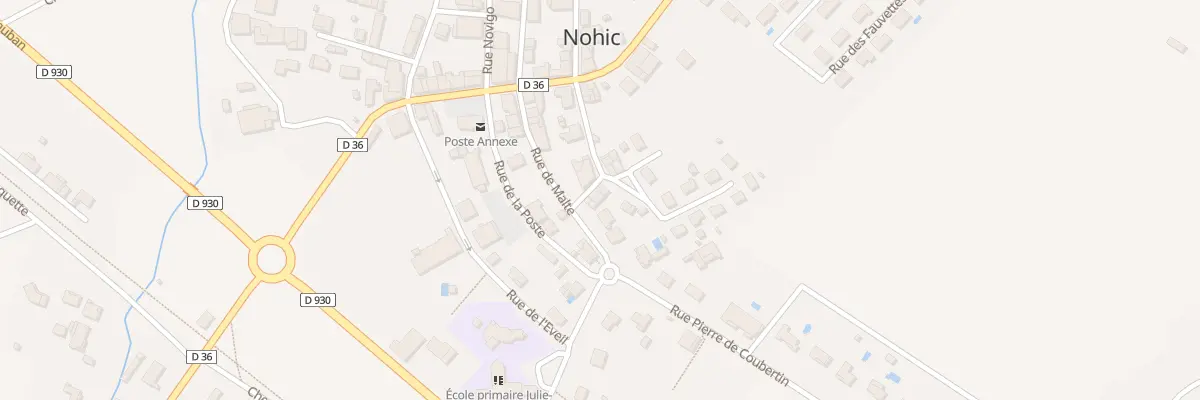 Plan du 95 Rue Torte à Nohic