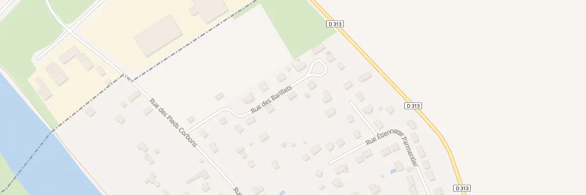 Plan du 12 Rue des Barillets à Pressagny-l’Orgueilleux