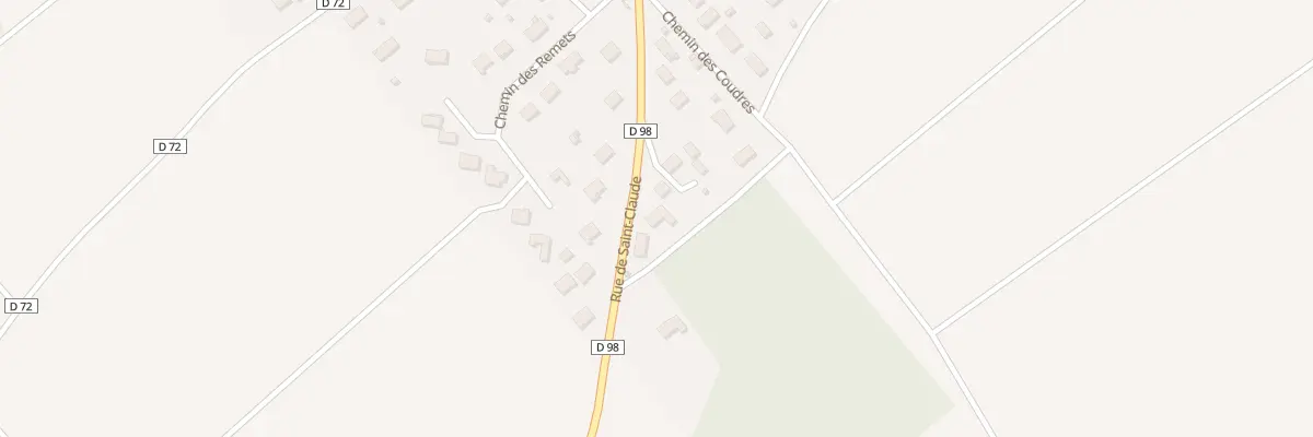 Plan du 22 Rue de Saint-Claude à Montlivault
