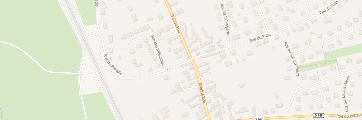Plan du 90 Gr Grande Rue à Bueil