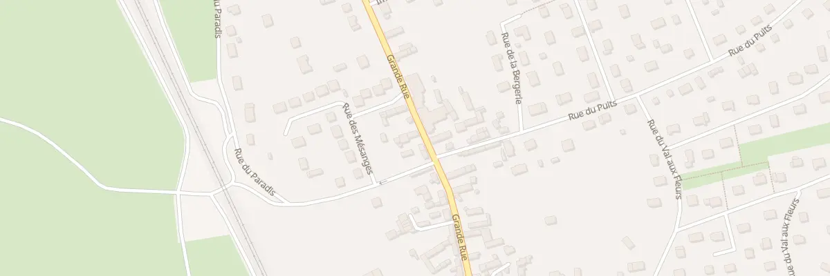 Plan du 94 Gr Grande Rue à Bueil