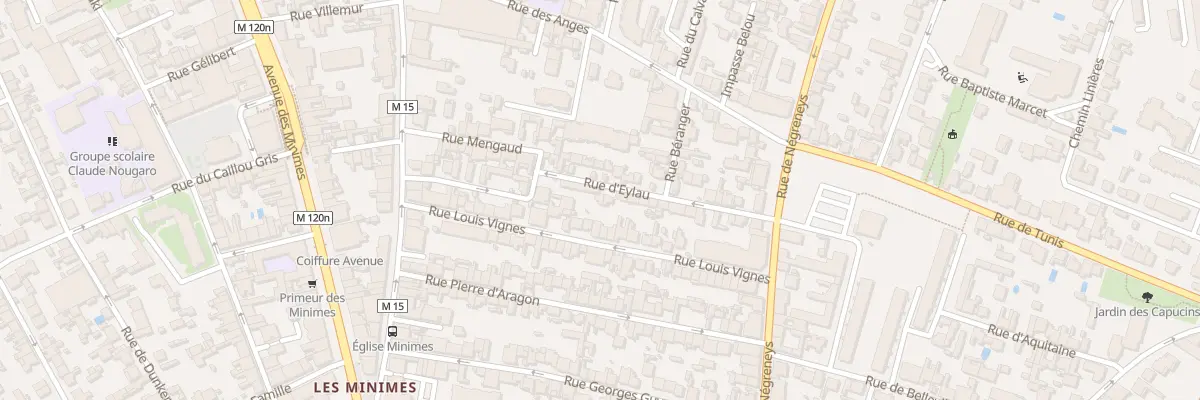 Plan du 32 Rue d’Eylau à Toulouse