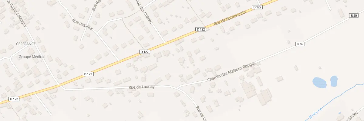 Plan du 11T Rue de Romorantin au Controis-en-Sologne