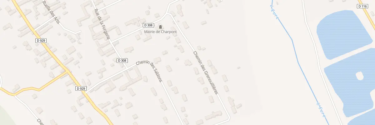 Plan du 10 Che des Grenouillieres à Charpont