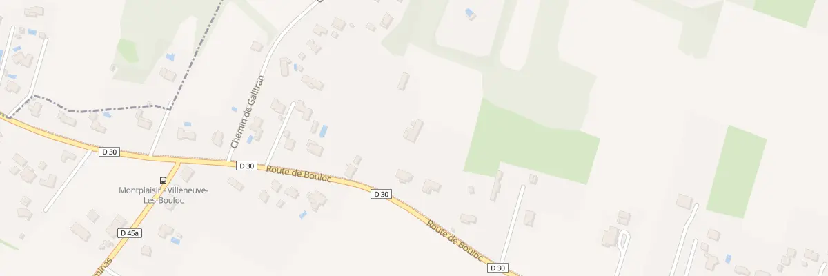 Plan du 810 Rte de Bouloc à Villeneuve-lès-Bouloc