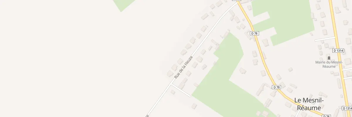Plan du 19 Rue de la Heuze au Mesnil-Réaume