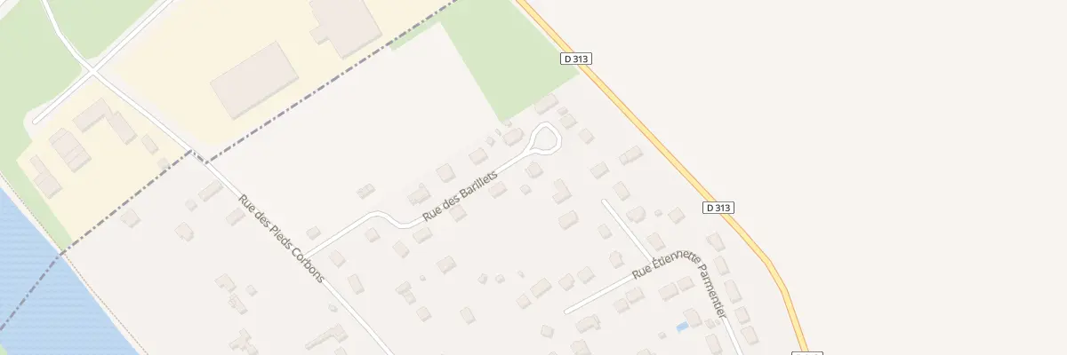 Plan du 14 Rue des Barillets à Pressagny-l’Orgueilleux