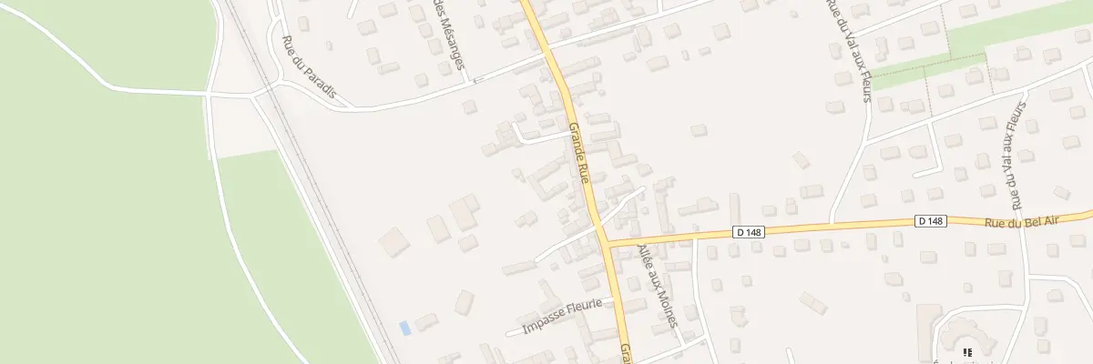 Plan du 74 Gr Grande Rue à Bueil