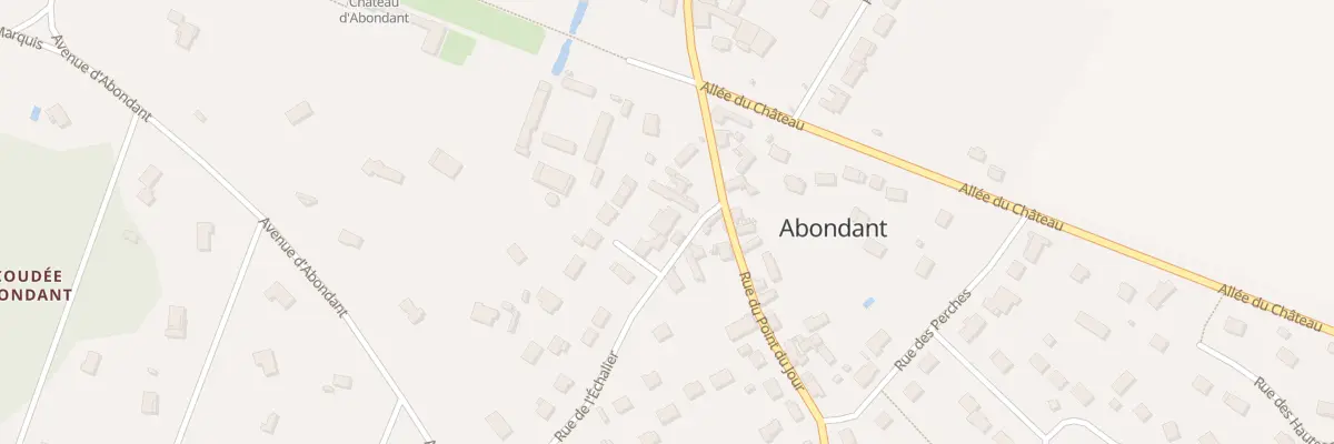 Plan du 6 Rue de l’Échalier à Abondant