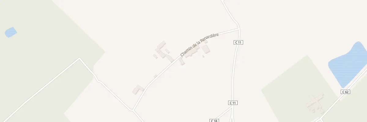 Plan du 3 Chem de la Renardiere à Cheverny