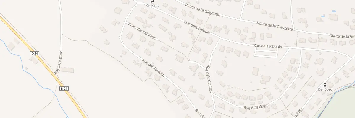 Plan du 2 Pl de la Laouseto à Lacroix-Falgarde