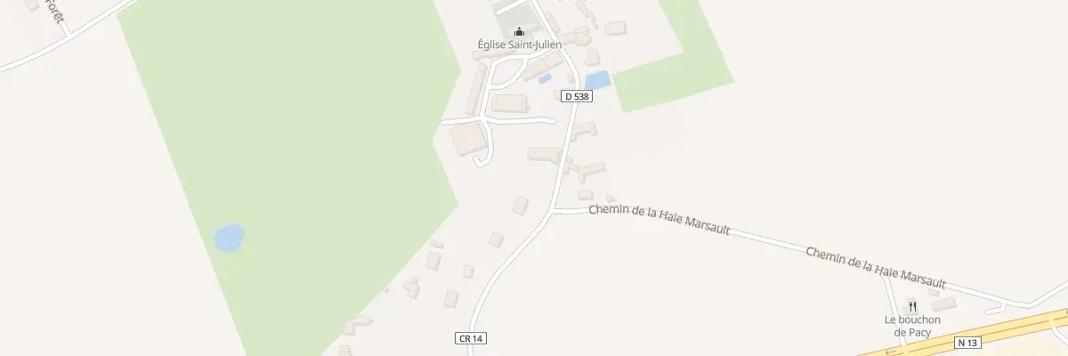 Plan du 11 Che du Val du Puits à Chaignes