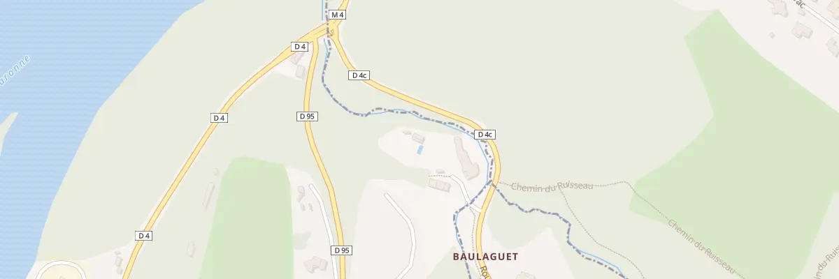 Plan du 5 En Baissade à Vieille-Toulouse