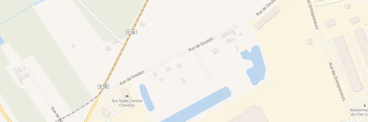 Plan du 9 Rue de Doulain au Controis-en-Sologne