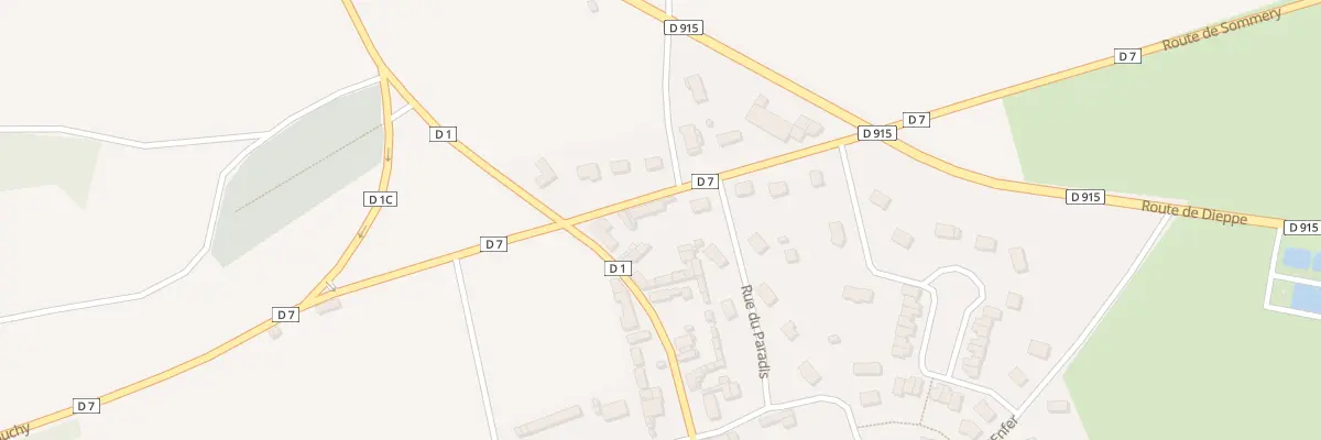 Plan du 139 Rte de Buchy à Sommery