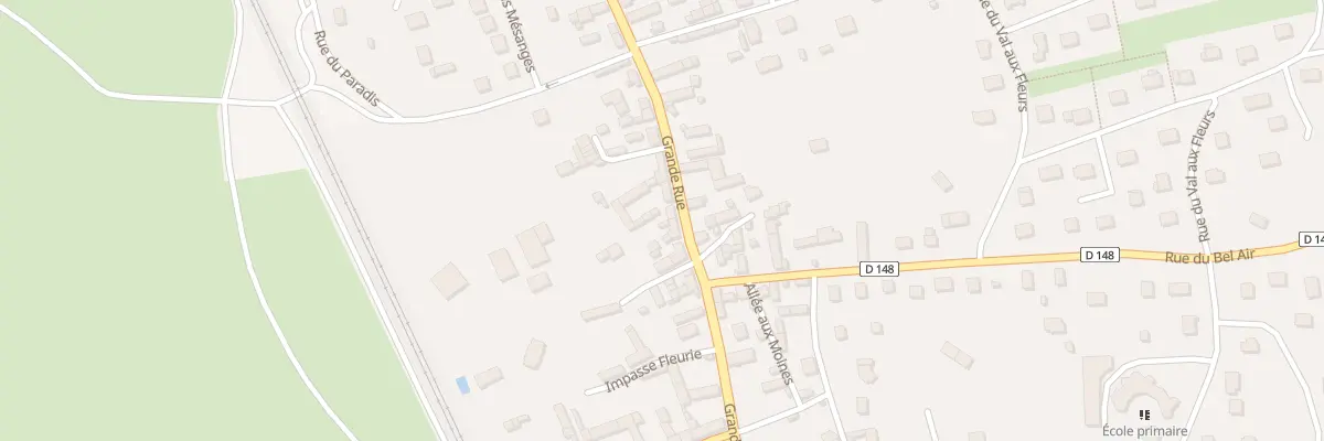 Plan du 72 Gr Grande Rue à Bueil