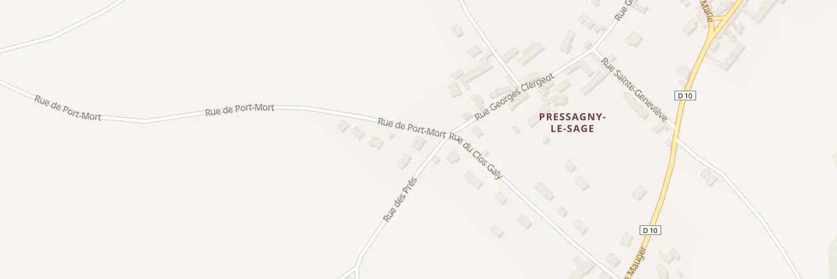 Plan du 1 Rue des PRÈS à Notre-Dame-de-l’Isle