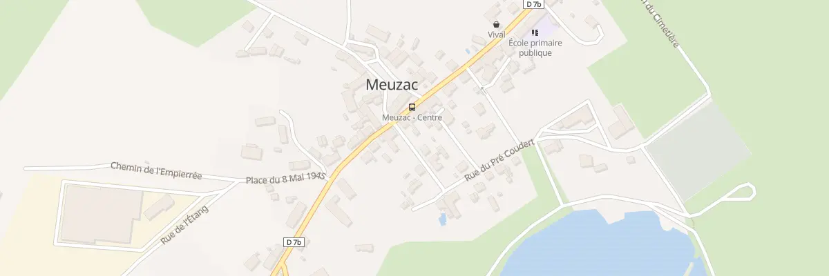 Plan du 41 Rue du 11 Novembre 1918 à Meuzac