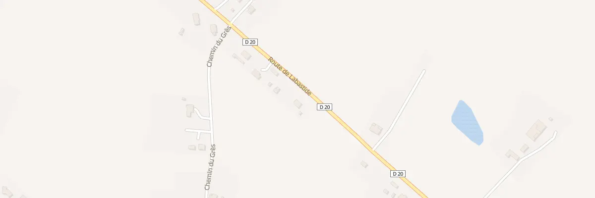 Plan du 772 Rte de Labastide à Cépet