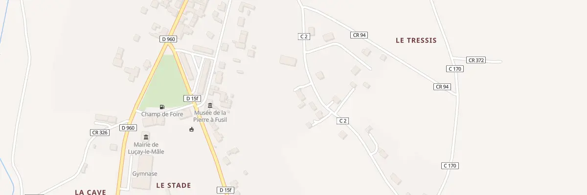 Plan du 24 Rue du Puits Chenu à Luçay-le-Mâle