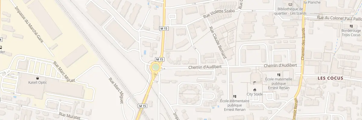 Plan du 40 Che d’Audibert à Toulouse