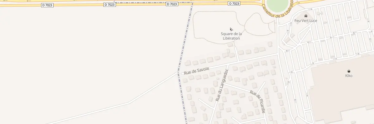 Plan du 24 Rue de Savoie à Lucé