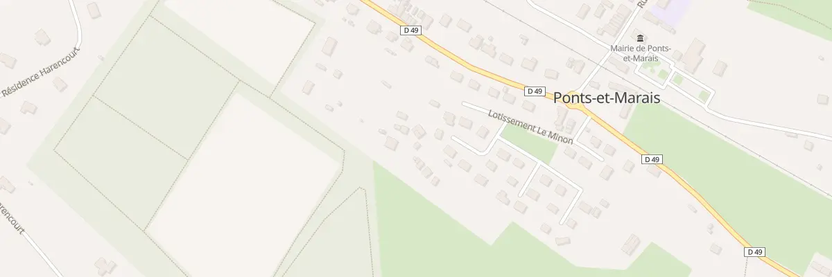 Plan du 7 Rte d’Eu à Ponts-et-Marais