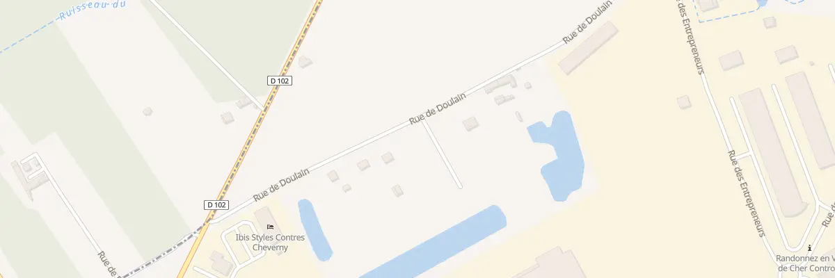 Plan du 9A Rue de Doulain au Controis-en-Sologne