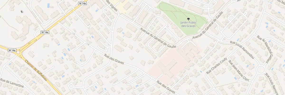 Plan du 14 Rue des Violettes à Castelginest