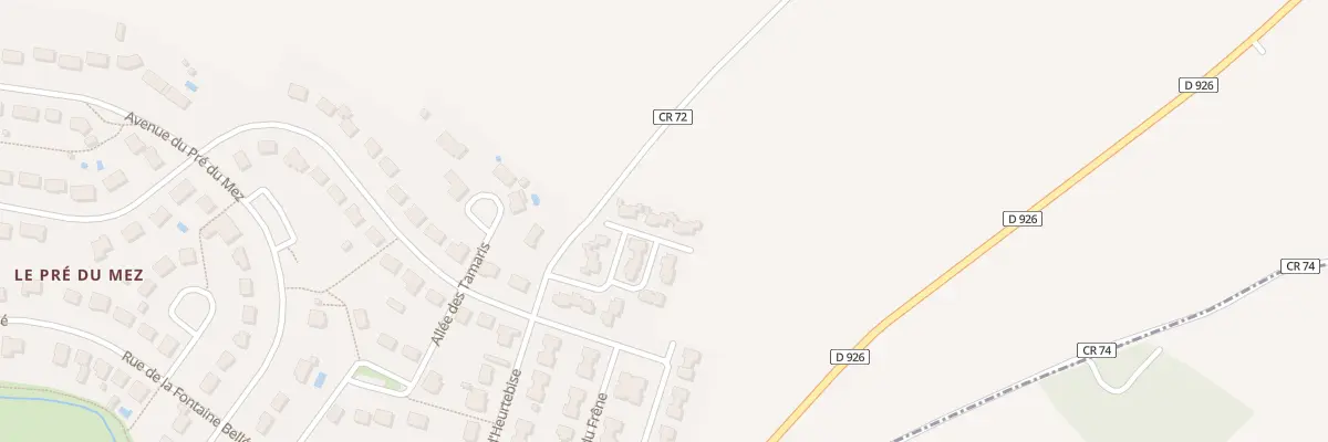 Plan du 13 All d’Heurtebise à Buzançais